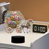 Flower Carriage Diamond Painting Night Light 5D DIY Diamond Art Lamp Home Decor