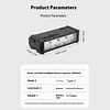 Bike Front Lamp Type-C Highlight LED Cycling Lights 4 Modes Bicycle Flashlight