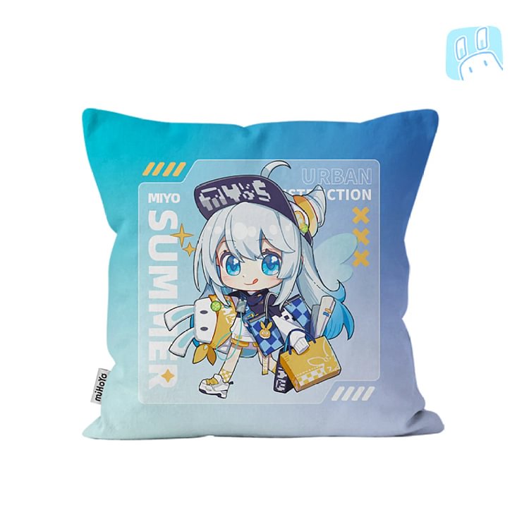 Urban Reconstruction Series Q Version Pillow [Original Mihoyo Official Merchandise]