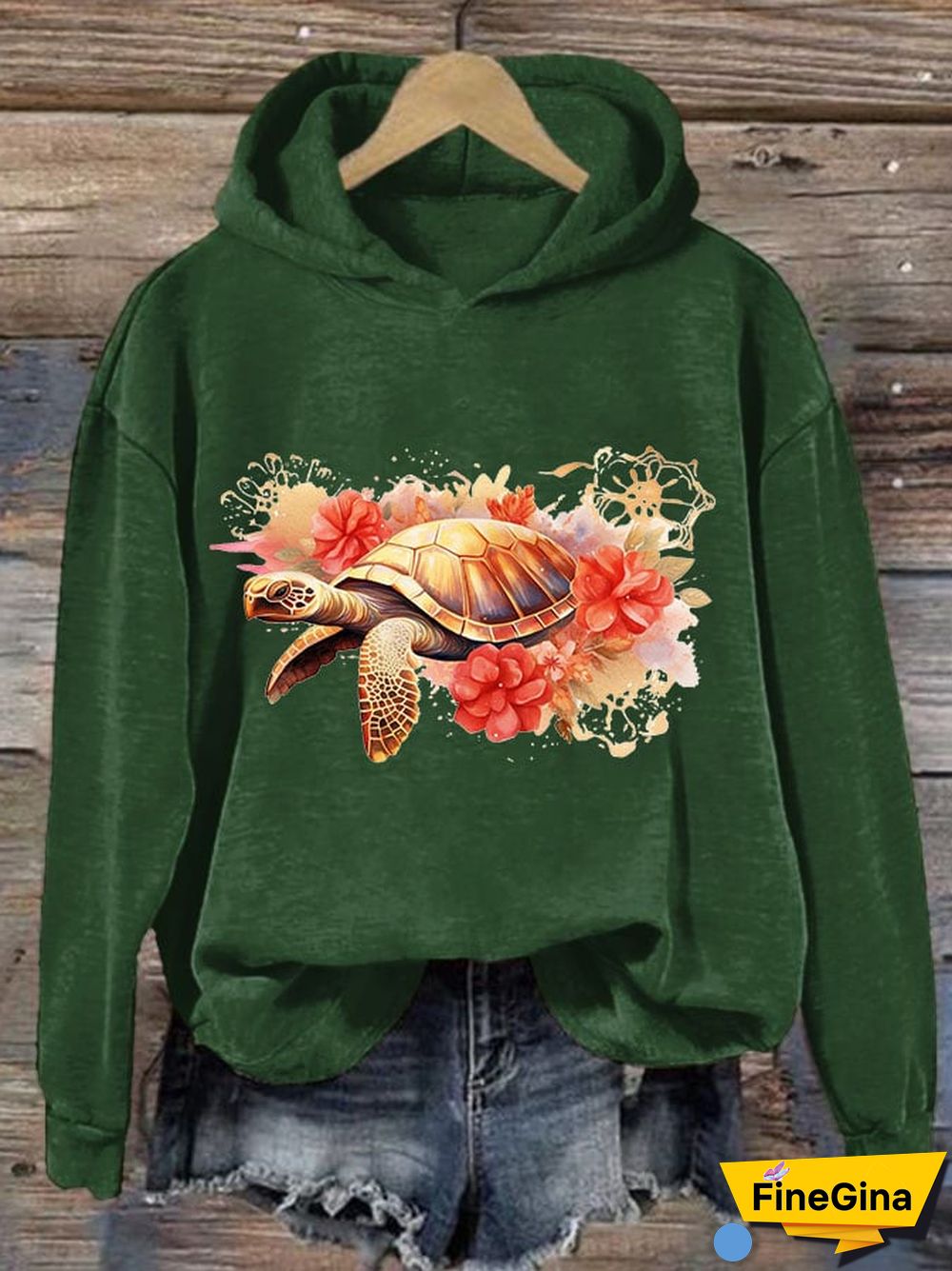 Animal Print Women's Print Long Sleeve Sweatshirt