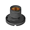 10pcs Bulb Base Converters Universal E27 Flat 60W 90-240V for Restaurant Kitchen