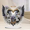 Acrylic Special Shaped Double Sided Effect Gate of Heaven Rose Wings Diamond Painting Desktop Decoration Rhinestones Ornament Kit
