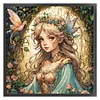 【Limited Stock Sale】Butterfly Fairy-14CT Stamped Cross Stitch 50*50cm/19.69*19.69in