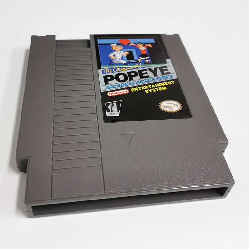 Popeye For Nintendo NES - 8 Bit Game Cartridge