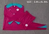 2024/2025 Psg Paris Saint-Germain Half-Pull Training Suit Purple-Red Football Shirt 1:1 Thai Quality