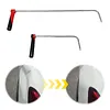 2Pcs Car Dent Repair Leveling Tool Auto Dent Removal Rod Rotatable Handle Hook