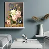 Flowers - 11CT Stamped 3 Strands Cross Stitch 50*40cm/19.69*15.75in