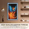 (US Local)Phoenix-11CT Stamped Cross Stitch Kit(40x70cm)