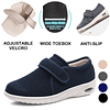 Elder Plus Size Wide Adjustable Diabetic Shoes For Swollen Feet 