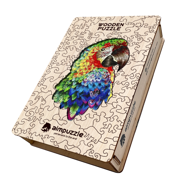 Parrot Wooden Jigsaw Puzzle