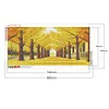 Yellow Leaves - Round Drill Diamond Painting - 80*40CM - Large Size