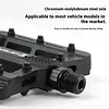 Mountain Bicycle Pedal Anti-Slip Widened Nail Nylon Pedal Double DU Bike Pedal