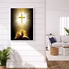 Glowing Cross And Book-Full Round Diamond Painting 30*40cm/40*50cm