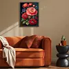 Poppy Flower - 11CT Stamped Cross Stitch - 40*55cm - Flower