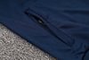 Joyfball 2024/2025 France Long Zipped Jacket Royal Blue Football Jersey 1:1 Thai Quality 