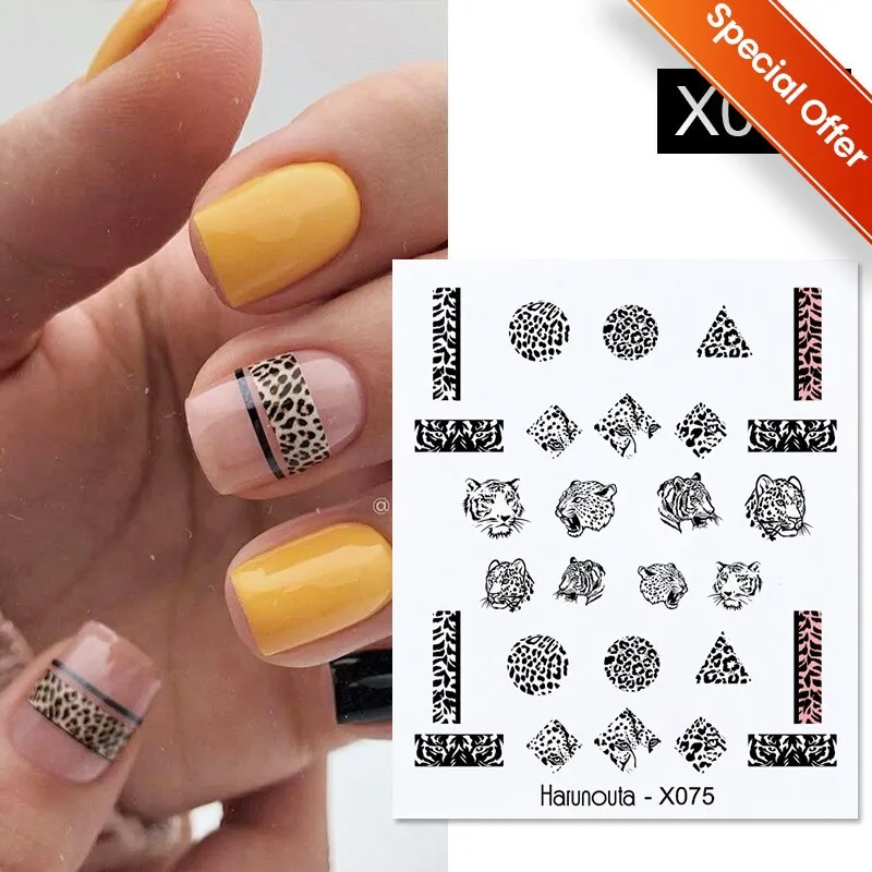 1 Sheet Christmas 5D Nail Stickers Gold And Sliver Snowflakes Transfer Nail Decals Slider Decoration For Manicuries