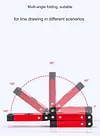 Engineering High-Precision Anti-Fall Solid Strong Magnetic Level Foldable Level Ruler Strong Magnetic High-Precision Household ABS Solid Anti-Fall Ruler Balance Measurement Level