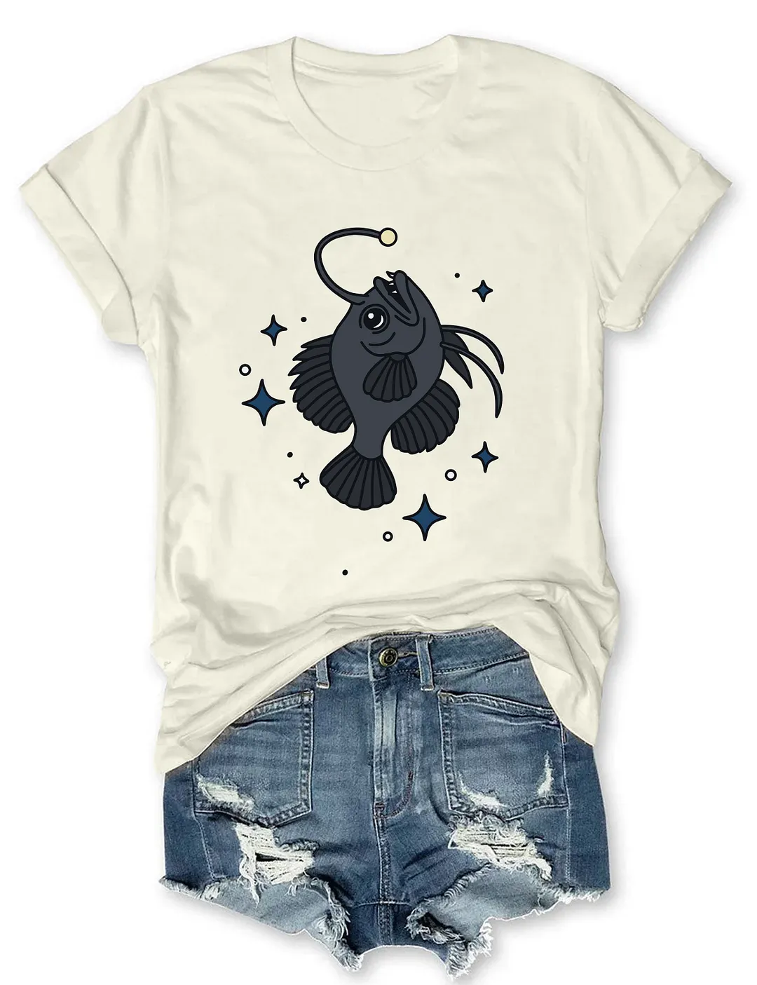 Cute Anglerfish T-shirt
