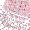 800Pcs 4/6/8/10mm Glass Beads for Jewelry Making Crystal Faceted Jewelry Beads with Holes for Bracelets Necklace Pendants Making Supplies