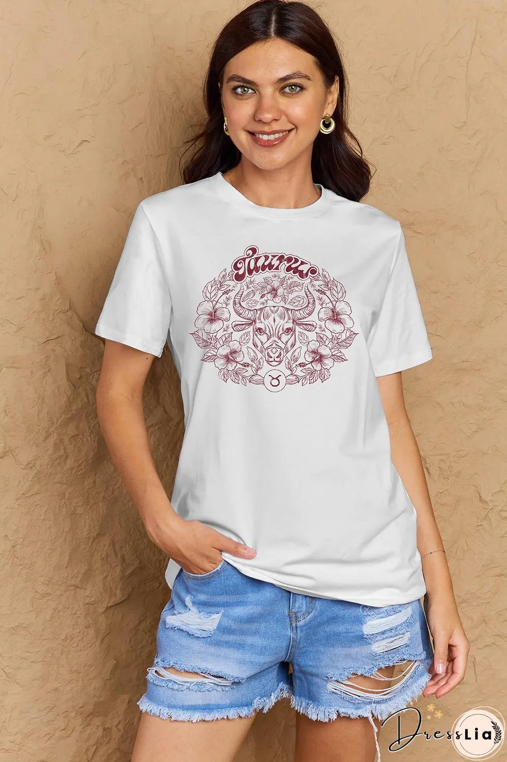 Simply Love Full Size TAURUS Graphic T-Shirt