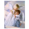 >SALE<5D DIY Full Drill Diamond Painting Cute Angels Cross Stitch Embroidery Kit