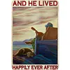Vacation Men and Dog - Vintage Metal Signs - 20*30cm/30*40cm
