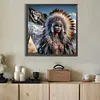 Indians nfl Las vegas raiders-Round drill diamond painting-40*40cm