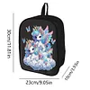 (US Local)Unicorn Special Shape Diamond Painting Backpack DIY Diamond Art Knapsack