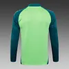 Joyfball 2024/2025 Mexico Half-Pull Training Suit Green Football Shirt 1:1 Thai Quality