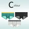 Ice Silk Seamless Transparent Ultra-Thin Boxer Briefs