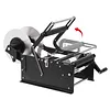 [US Local Warehouse] Manual Labeling Machine with Handle Adjustable Bottle Label Applicator for Glass Metal Round Bottles Diameter 0.59-4.72 inches