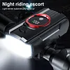Intelligent Light Sensor Bike Front Light USB Rechargeable Waterproof Headlight