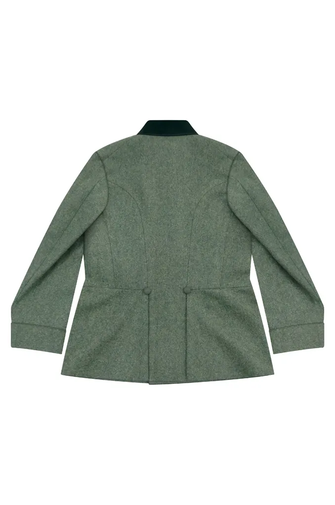   Reissued Dutch EM Field Grey Wool Field Tunic Jacket By German I German-Uniform