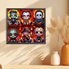 Diamond Painting-Round AB Drill Horror All Stars(55*50CM)
