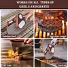 BBQ Grill Cleaner 350 Rpm Electric Grill Cleaner Bristle-Free for Outdoor Grills