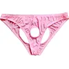 Men's Open Low-Rise Ice Silk Briefs