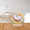 >SALE<Single-Side Desktop Diamond Art Kits for Adults Beginner Kid (Sunflower Unicorn)