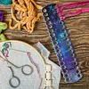 Acrylic Cross Stitch Row Line Board Cartoon Pattern Art Accessory (Starry Sky )