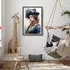 Diamond Painting-DIY Full Round Drill Lady(40*60CM)