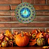 DIY Diamond Painting Luminous Mandala Diamond Painting Wall Clock Kit
