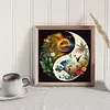 Animal Taichi - 11CT Stamped Cross Stitch 45*45cm/17.72*17.72in