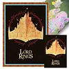 (Big Size)Lord Of The Rings - 14CT Stamped Cross Stitch - 40*60cm - Cartoon