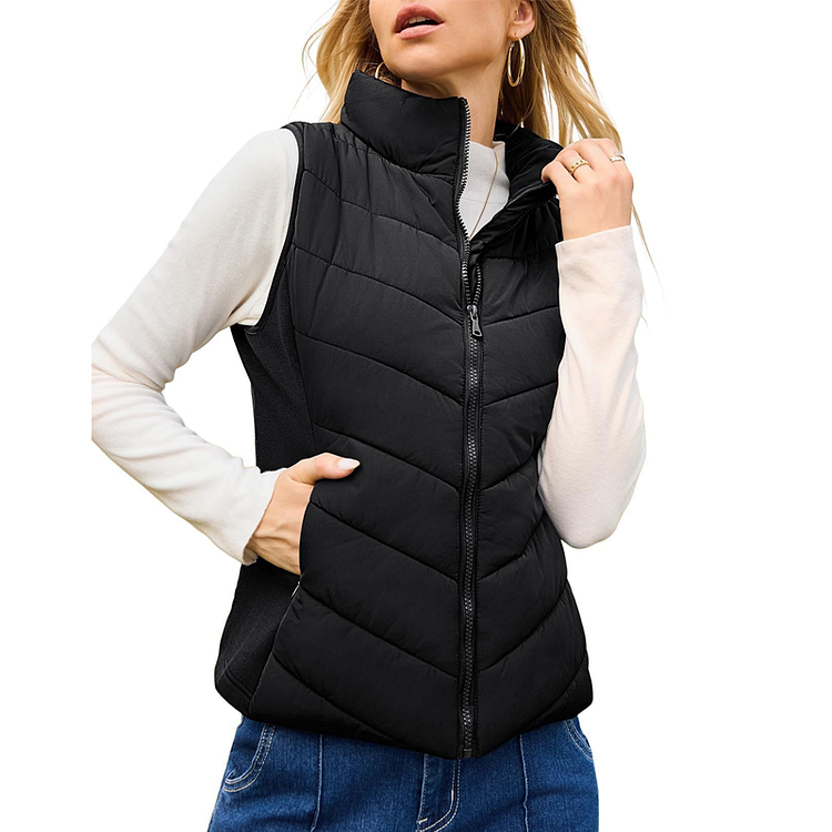 🩷 Hot Sale 49% OFF🩷Women's Warm Stand Collar Vest