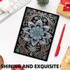Flower Special Shaped Diamond Painting Journal Notebook for Adults Students