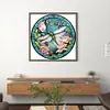 (Counted/Stamped) Dragonfly - 18CT Cross Stitch 20*20cm/7.87*7.87in