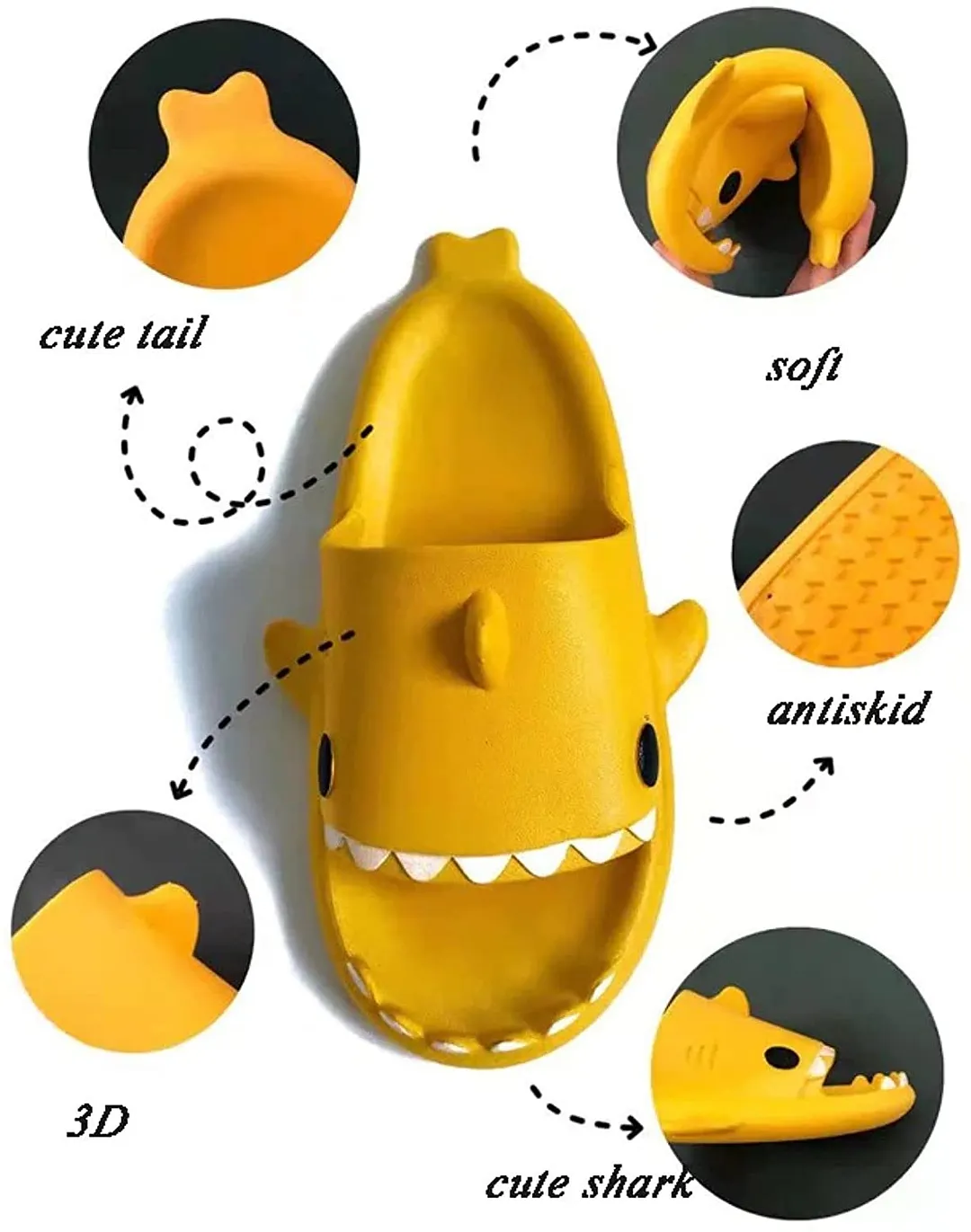 Cloud Shark Slides Summer Cute Shark