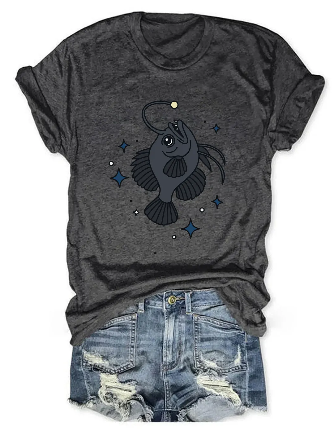 Cute Anglerfish T-shirt