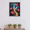 Rose Butterfly-Paint by Numbers Acrylic Painting 50*65CM