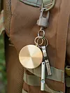 Magnetic Mini Carabiner Buckle Hook Stainless Steel Fishing Climbing Acessories