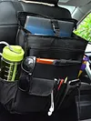 Car Seat Organiser with Separate Pocket Seat Storage Backpack Hanging Briefcase